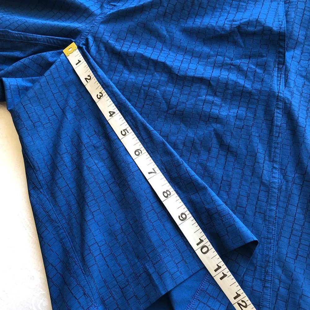 Lululemon Athletica Men’s Size M Nylon Blue Swimming Trunks Activewear Shorts